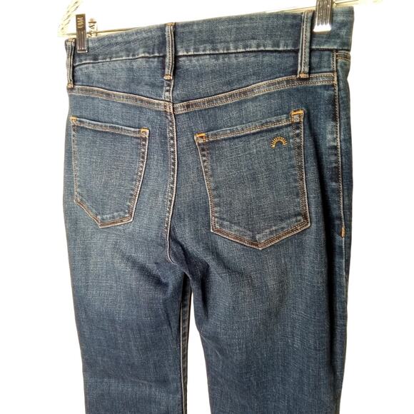 Porter Blue High-Waisted Bootcut Jeans - 28 - Picture 5 of 10